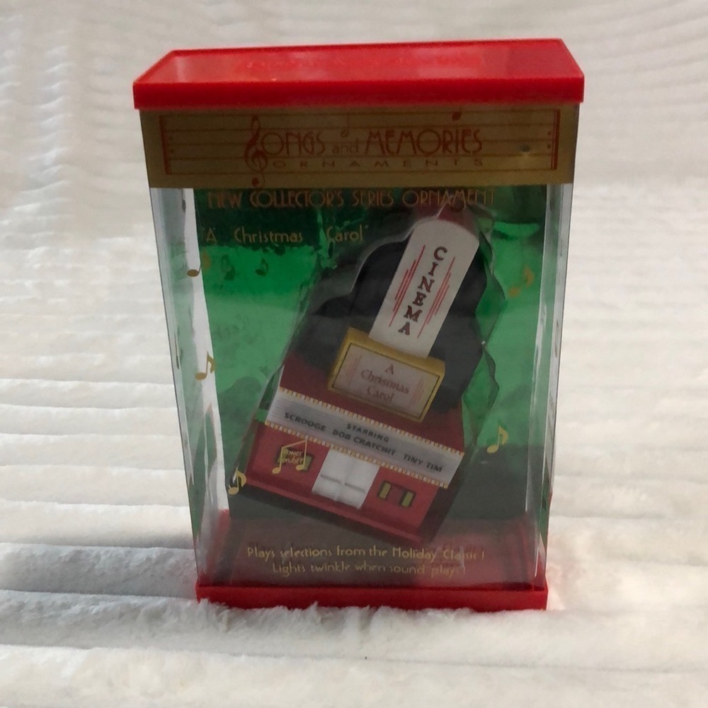 Vintage songs and memories Christmas Tree Ornament